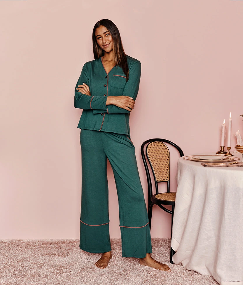 The Cloud 9 Pajama Set - Eden & Rosewood 6 The Cloud 9 Pajama Set - Eden & Rosewood - Image 6