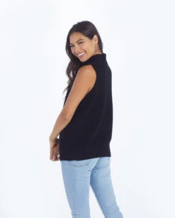 The High Neck Sweater Vest - Sea Urchin -Summersalt Shop 2 ModelBack 1599196a b5e9 4a58 92a6 fdc93c760415