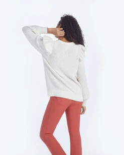 The Multitasking Slit Front Ankle Pant - Terracotta 8 The Multitasking Slit Front Ankle Pant - Terracotta -Summersalt Shop 2 ModelBack 9c83f55d 2523 4494 a375 219d856bcc0c