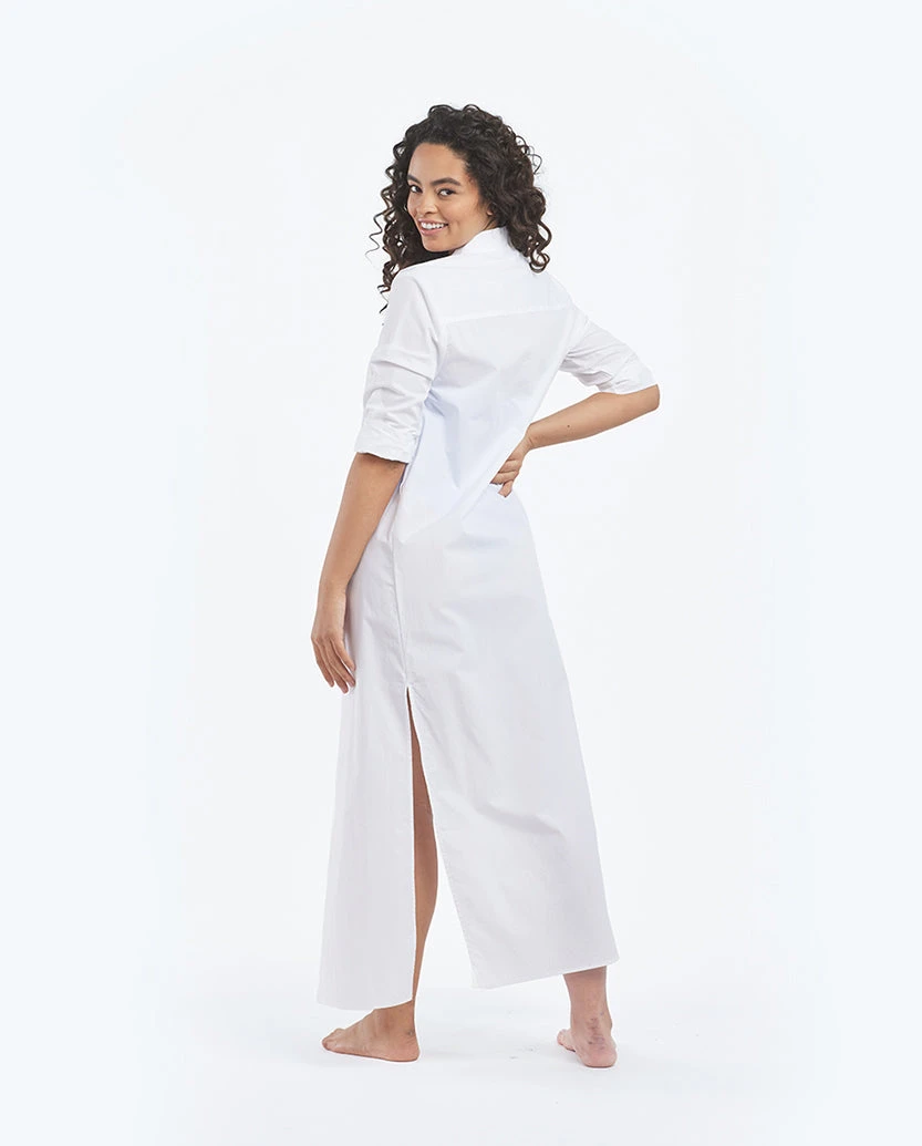 The Perfect Boyfriend Shirtdress Cover-Up 3 The Perfect Boyfriend Shirtdress Cover-Up - Image 3