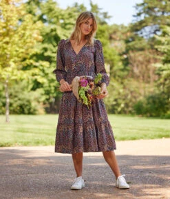 The Countryside Poplin Button Down Midi Dress - Floral Prairie In Chocolate -Summersalt Shop 2 ProductImage cafd50da 0d97 461e b105 a9fe966fd9b2