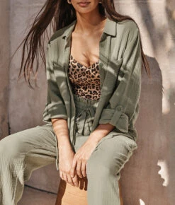 The Going Places Gauze Drawstring Pant - Agave 9 The Going Places Gauze Drawstring Pant - Agave -Summersalt Shop 3 ModelFullBody 57fec07c 5ef9 4de2 9938 c57afd47052c