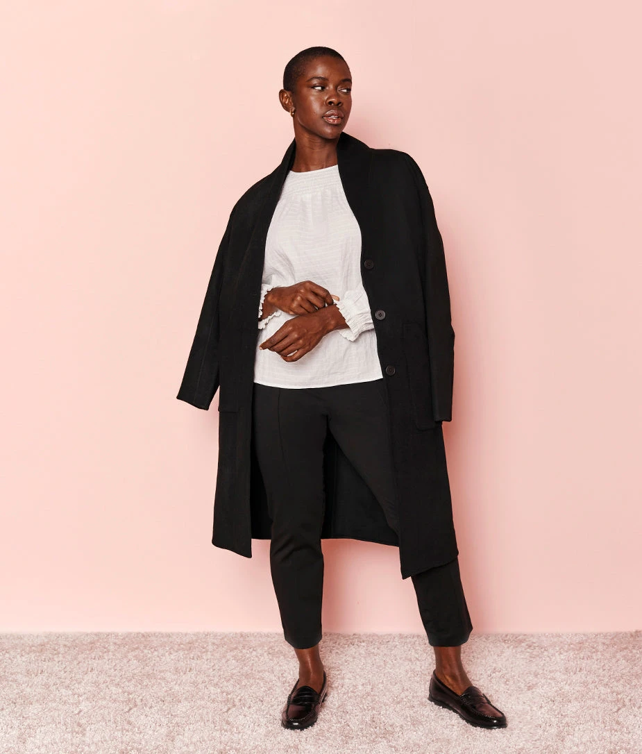 The Perfect Smocked Cotton Top - White Sand 5 The Perfect Smocked Cotton Top - White Sand - Image 5