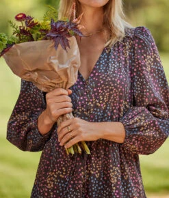 The Countryside Poplin Button Down Midi Dress - Floral Prairie In Chocolate -Summersalt Shop 4 ProductImage ad764f6b 135d 4b39 a69f 25bc8a137b44