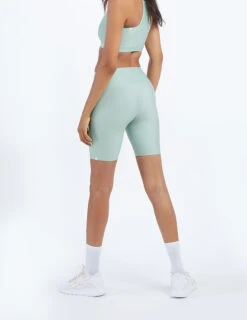 The Do-It-All High Rise Biker Shorts - Sage -Summersalt Shop BikerShort Sage ExtraProductShot2
