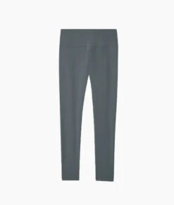 The Coziest High Rise Full Length Leggings - Smoke -Summersalt Shop Brushed High Rise Full Length Leggings 4