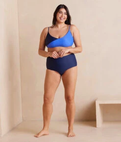 The Classic High Rise - Deep Sea -Summersalt Shop ClassicHighRise DeepSea Front Full