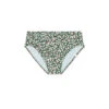 The High Leg High Rise Bottom - Twilight Floral In Olive