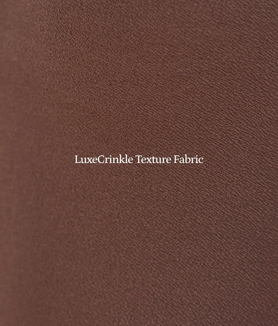 The LuxeCrinkle High Leg High Rise Bottom - Mocha 4 The LuxeCrinkle High Leg High Rise Bottom - Mocha - Image 4