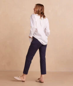 The Everyday Seamed Legging Pant - Midnight -Summersalt Shop EverydaySeamedLeggingPant Midnight Back Full