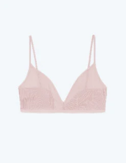 The Feel Free Adjustable Triangle Bralette - Quartz