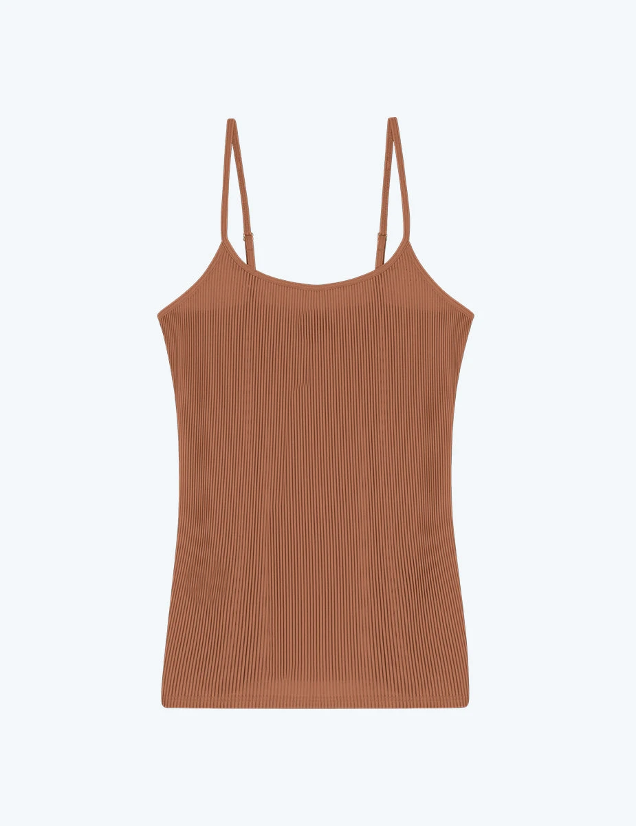 The Feel Free Adjustable Camisole - Praline 1 The Feel Free Adjustable Camisole - Praline