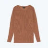 The Feel Free Long Sleeve Base Layer - Praline