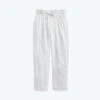 The Going Places Gauze Drawstring Pant - White Sand