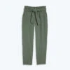 The Timeless Slim Tie-Waist Pant - Olive