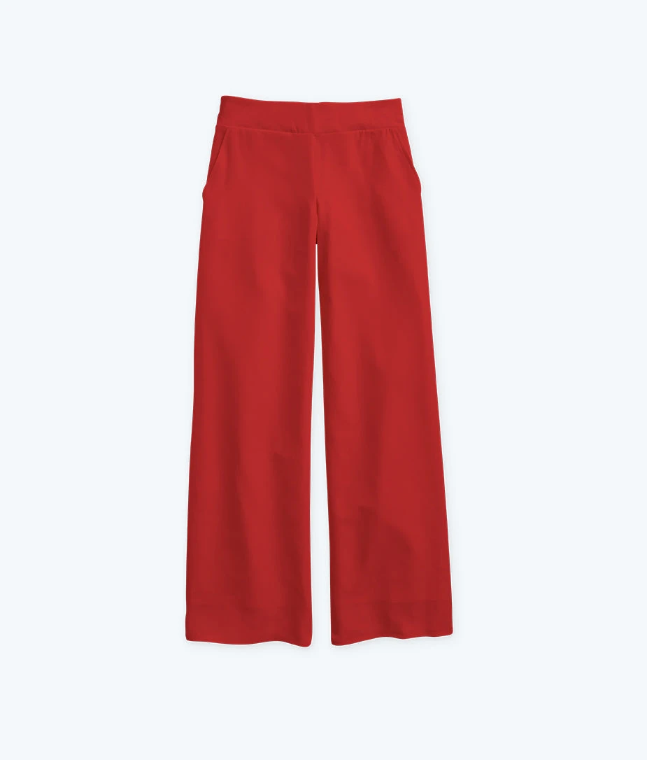 The Perfect Wide Leg Pant - Lava 1 The Perfect Wide Leg Pant - Lava