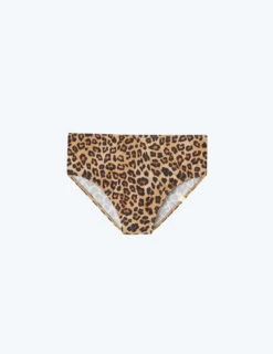 The High Leg Mid Rise Bikini Bottom - Leopard -Summersalt Shop FlatLay e42c9c3e 7da3 4800 bb6e 377e31c9414f