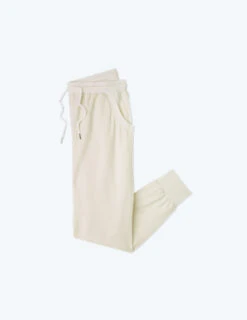 The Softest French Terry Jogger - White Sand 7 The Softest French Terry Jogger - White Sand -Summersalt Shop FrenchTerryJogger WhiteSand2