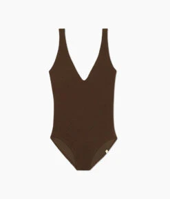 The LuxeCrinkle Backflip - Mocha 8 The LuxeCrinkle Backflip - Mocha -Summersalt Shop LuxeCrinkle Backflip Mocha Crepe FLAT