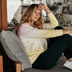 The Softest French Terry Relaxed Crew - Ombre 11 The Softest French Terry Relaxed Crew - Ombre -Summersalt Shop Ombre