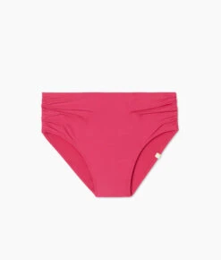 The Ruched High Leg High Rise Bottom - Spritz