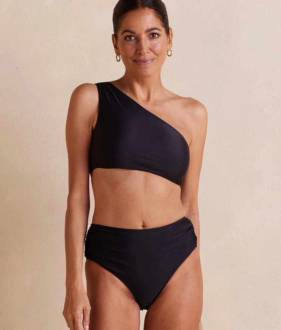 The Ruched Sidestroke Bikini Top - Sea Urchin 1 The Ruched Sidestroke Bikini Top - Sea Urchin