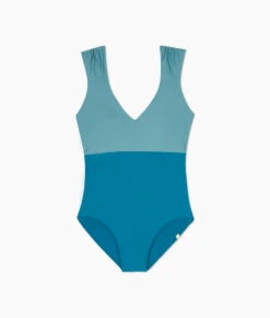 The Long Torso Ruched Backflip - Bluestone & Mist -Summersalt Shop Ruched Backflip Stone Blue Oceanside FLAT c40ef3c0 246b 4f52 aec4 8d40ce7e3abf