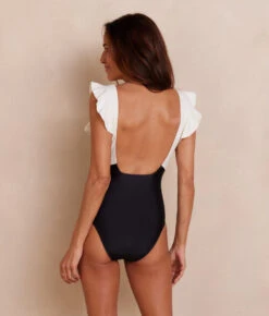 The Ruffle Backflip - Sea Urchin & White Sand -Summersalt Shop RuffleBackflip SeaUrchinWhiteSand Studio 4