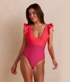 The Ruffle Backflip - Summer Berry & Spritz