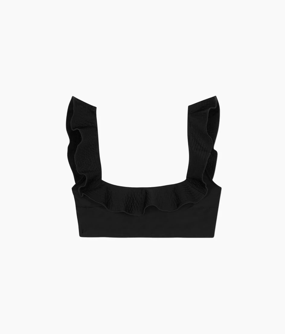 The Ruffle Seaway Square Neck Bikini Top - Sea Urchin 2 The Ruffle Seaway Square Neck Bikini Top - Sea Urchin - Image 2