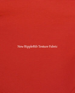 The RippleRib Mid Rise Bikini Bottom - Lava 6 The RippleRib Mid Rise Bikini Bottom - Lava -Summersalt Shop Ruffle Strap One Piece Lava Ribbed 9 1