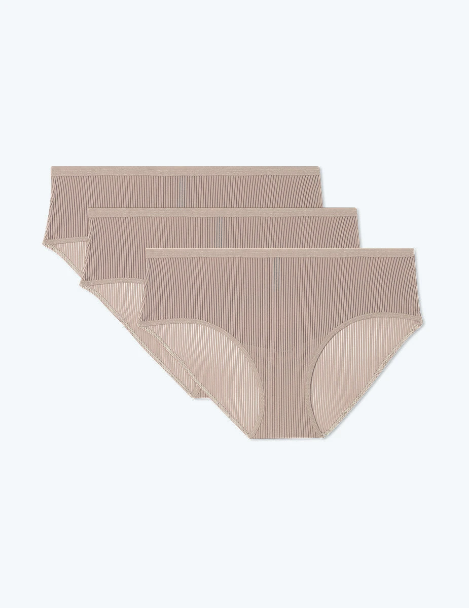 The Feel Free Brief Underwear Multi-Pack - Sand 1 The Feel Free Brief Underwear Multi-Pack - Sand