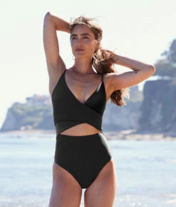 The Sea Breeze Cutout One-Piece - Sea Urchin -Summersalt Shop SeabreezeCutoutSeaUrchin4Lifestyle
