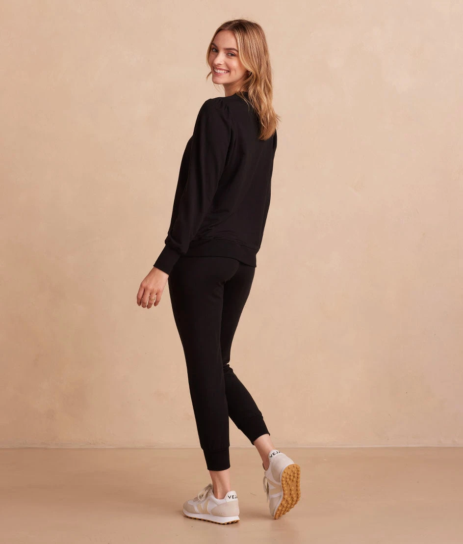 The Softest French Terry Jogger - Sea Urchin 3 The Softest French Terry Jogger - Sea Urchin - Image 3