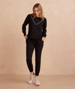 The Softest French Terry Jogger - Sea Urchin 9 The Softest French Terry Jogger - Sea Urchin -Summersalt Shop SoftestFrenchTerryJogger SeaUrchin Front Full 2