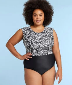 The Surf - Batik In Sea Urchin & White Sand -Summersalt Shop SurfBatikinSeaUrchin WhiteSandFront2