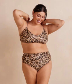The Wanderlust Bikini Top - Leopard 9 The Wanderlust Bikini Top - Leopard -Summersalt Shop WanderlustBikiniTop Leopard Front