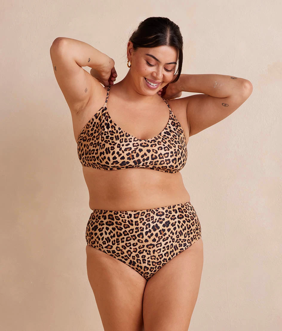 The Wanderlust Bikini Top - Leopard 4 The Wanderlust Bikini Top - Leopard - Image 4