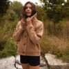The Warmest Wool Short Coat - Fawn