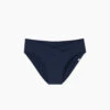 The V-Front Low Rise Bikini Bottom - Deep Sea