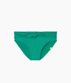 The Tie Belt High Leg Mid Rise Bottom - Seaglass 11 The Tie Belt High Leg Mid Rise Bottom - Seaglass -Summersalt Shop flaylaygraybackground 192